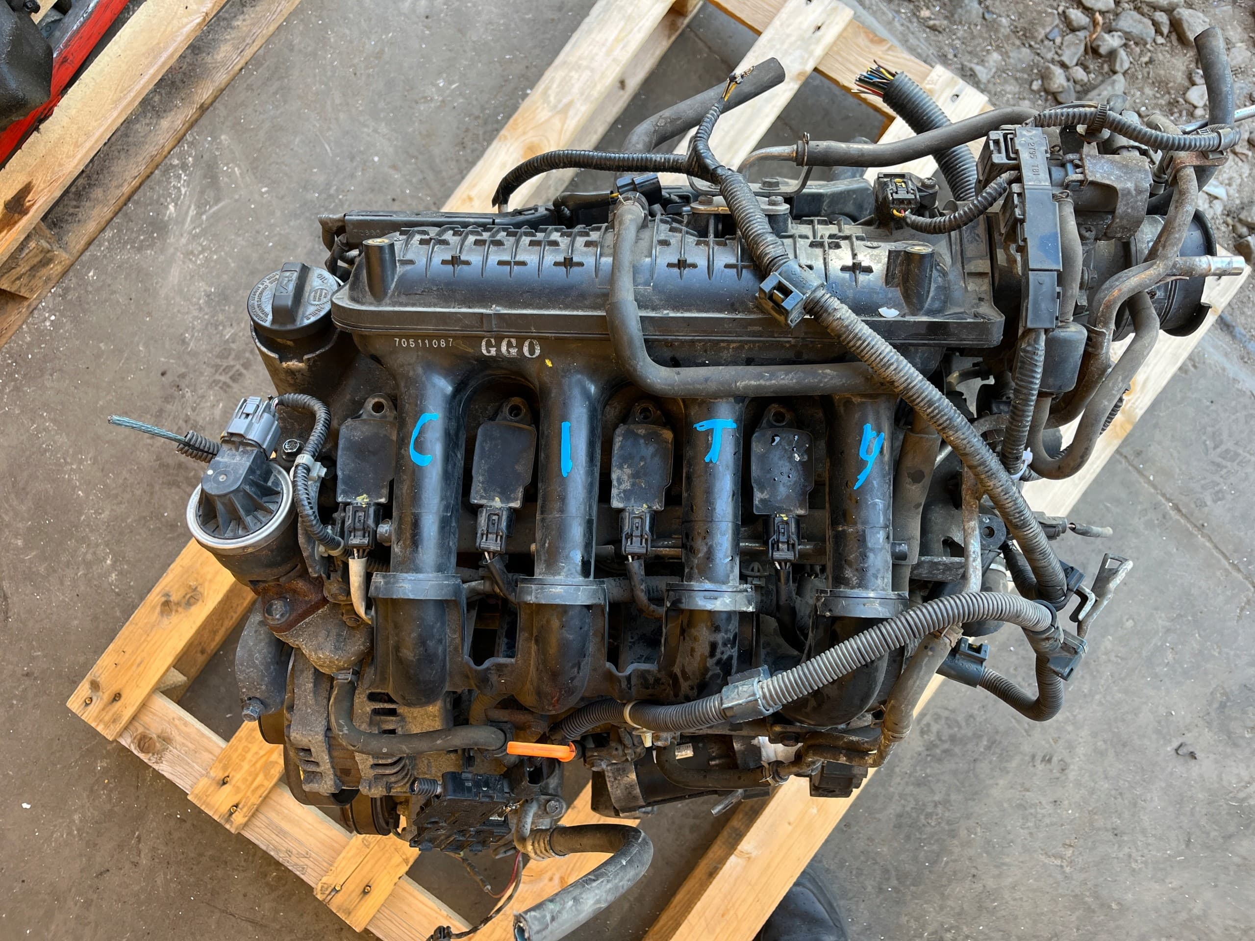 Motor Complex 1.4 i-DSI Honda City L13A8 Lift 2005-2008 usado
