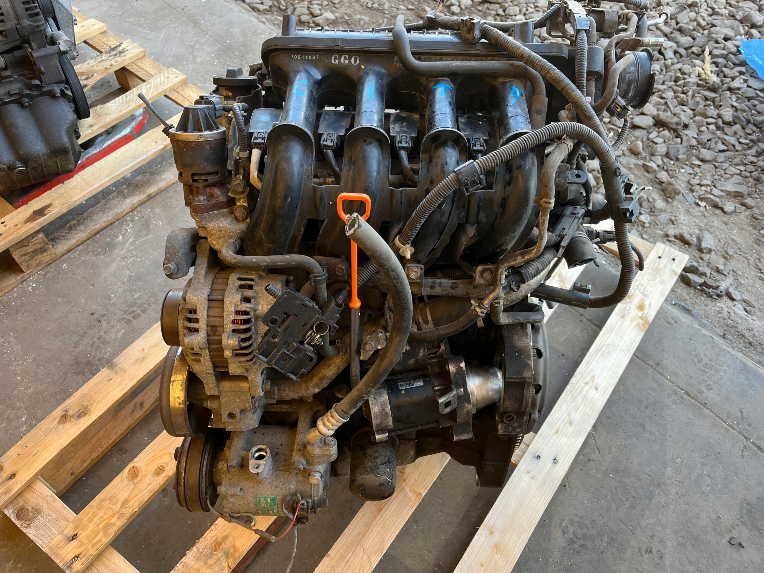 Motor Complex 1.4 i-DSI Honda City L13A8 Lift 2005-2008 usado 2