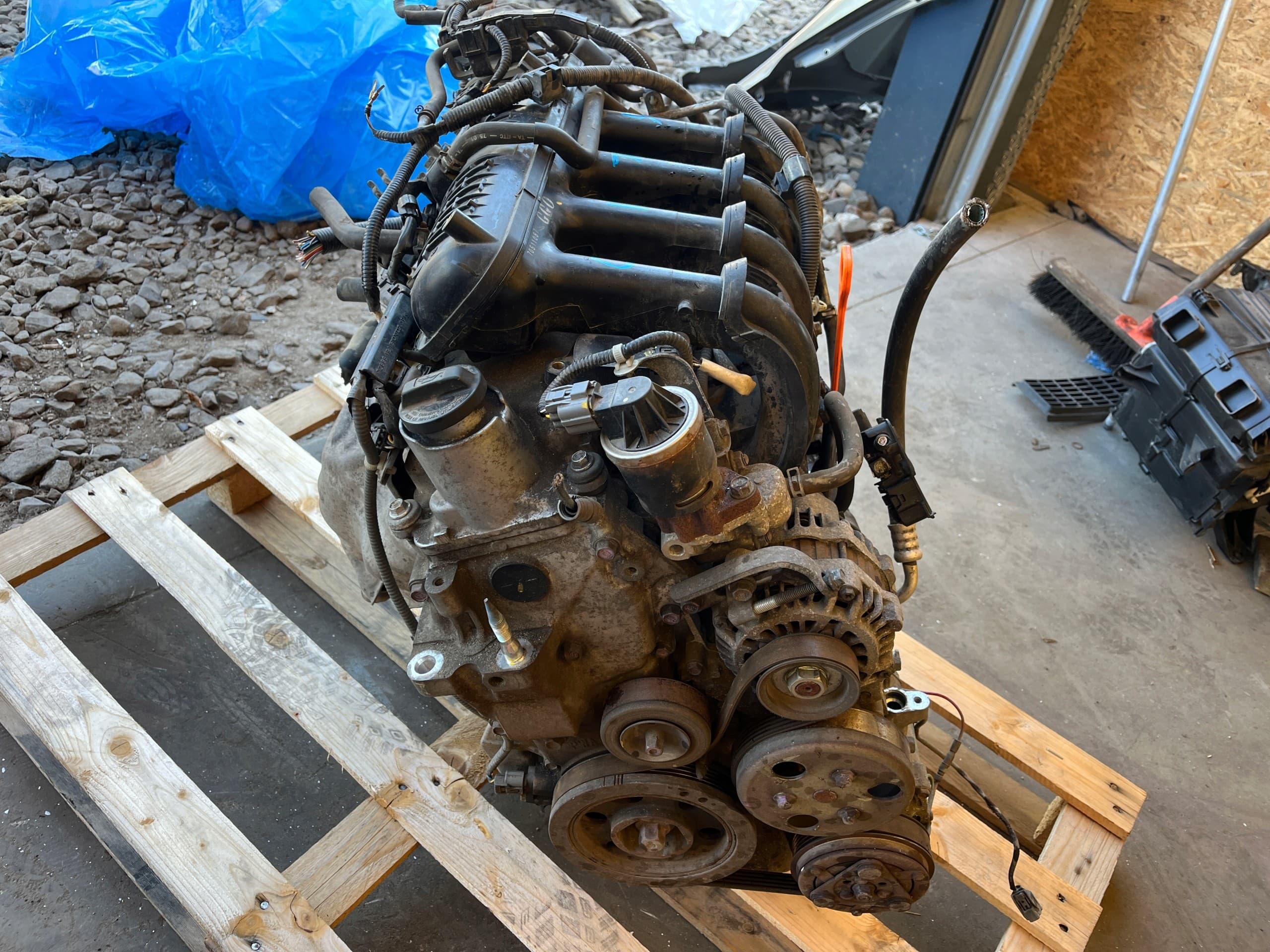 Motor Complex 1.4 i-DSI Honda City L13A8 Lift 2005-2008 usado 3