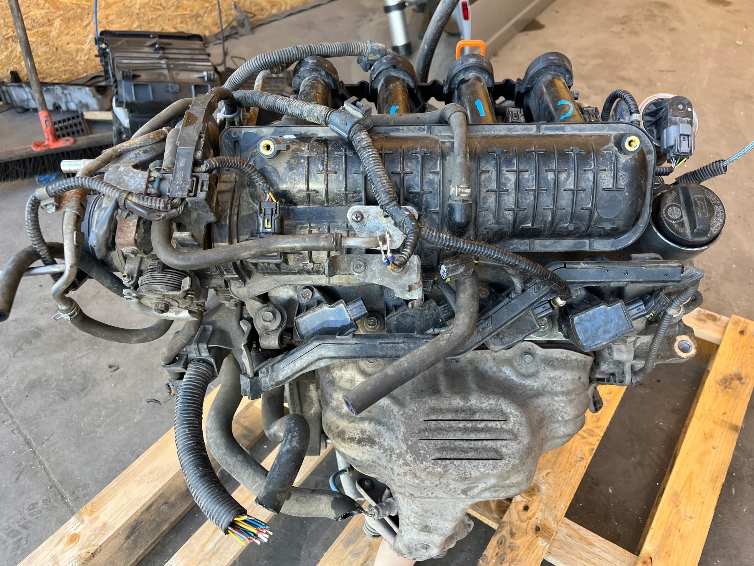 Motor Complex 1.4 i-DSI Honda City L13A8 Lift 2005-2008 usado 4