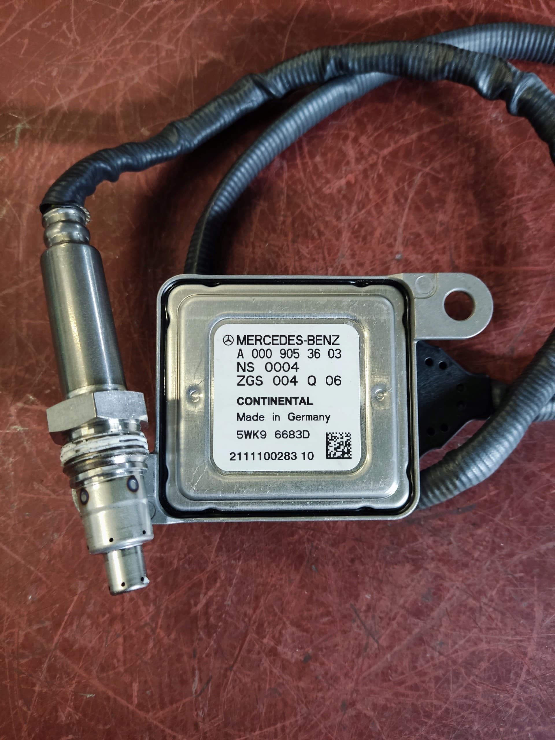 Sensor NOx Mercedes A0009053603 nuevo 3