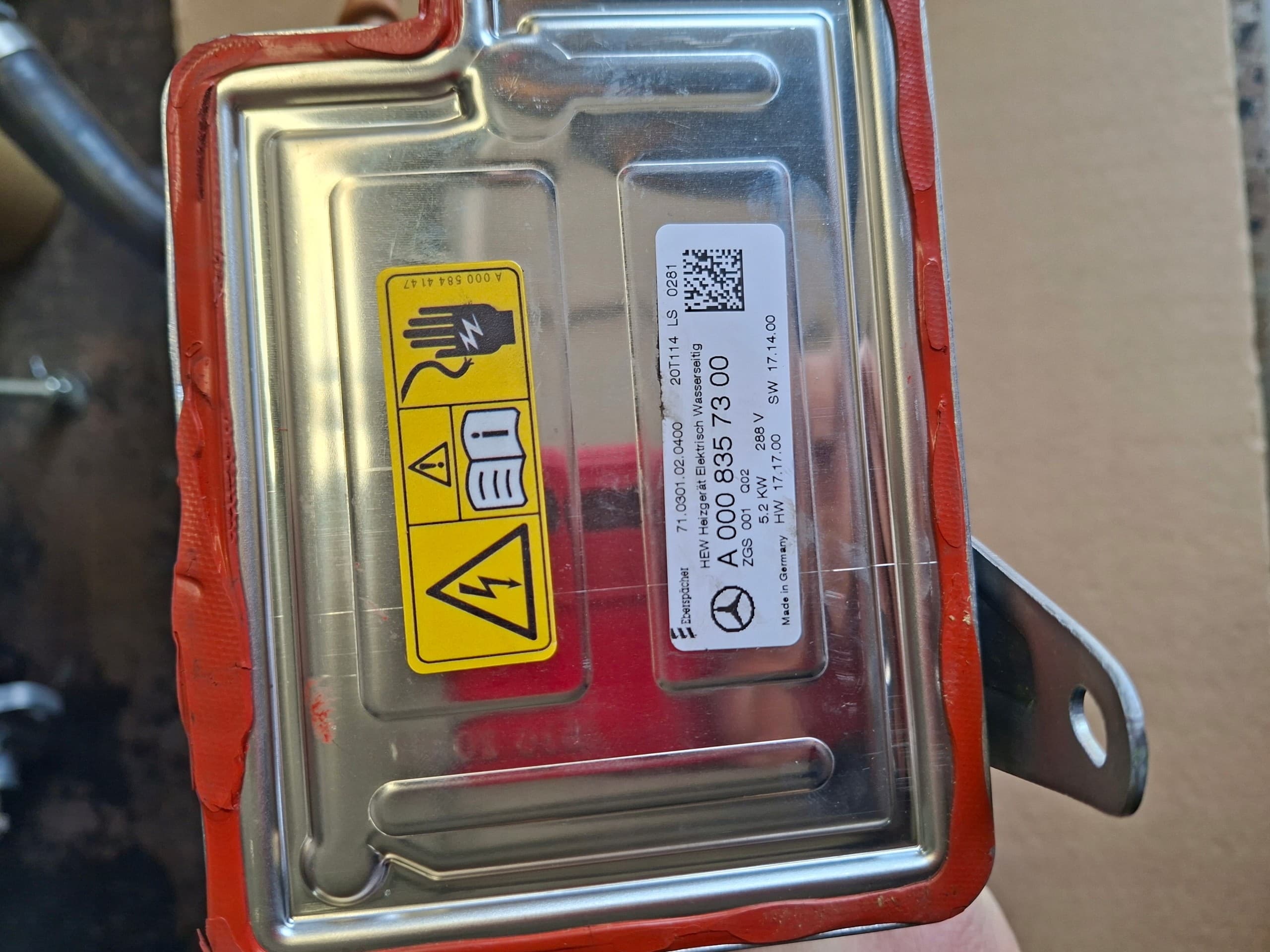 Intercambiador de Calor para Calefactor Mercedes nuevo 3