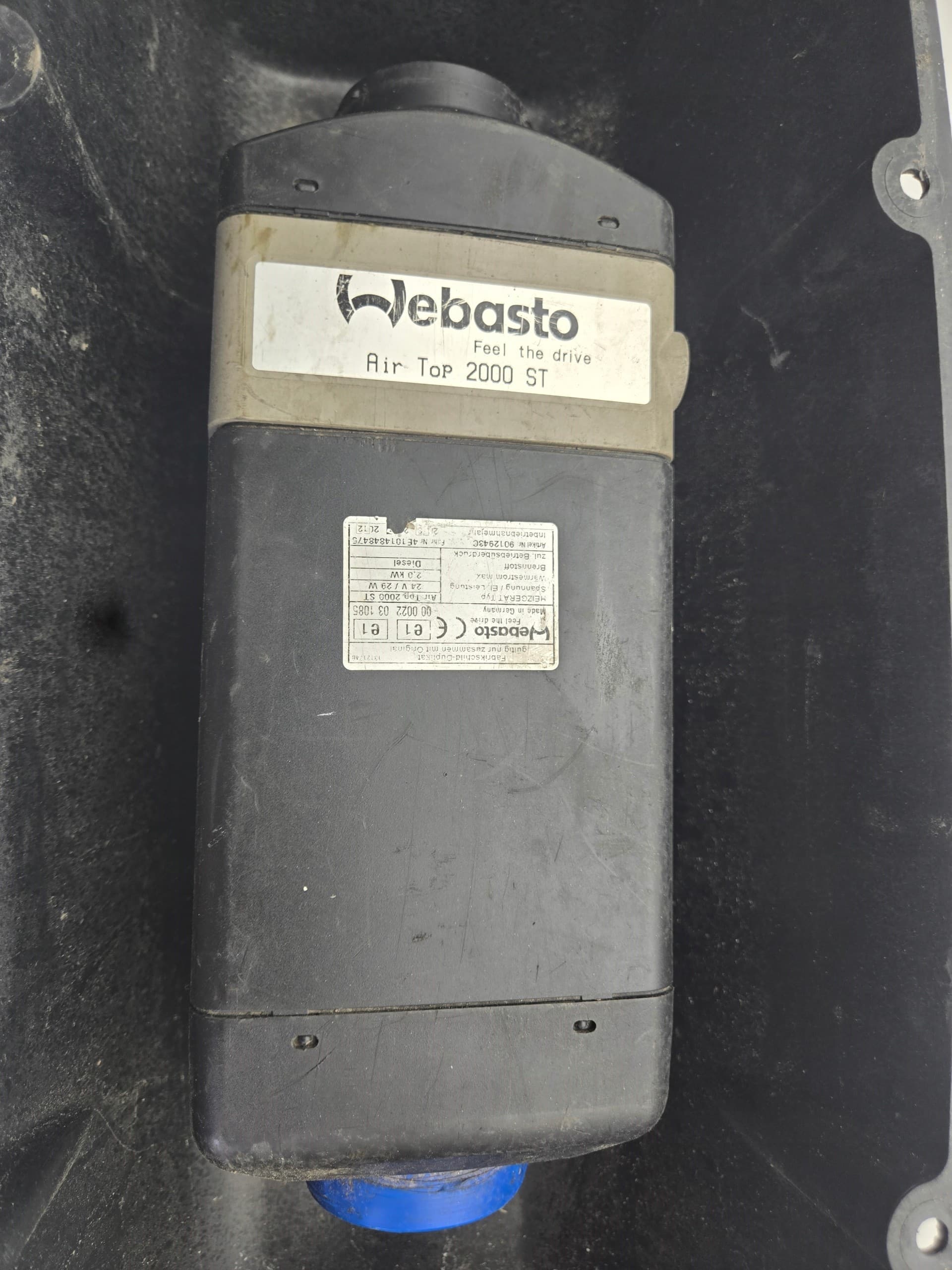 Calefactor de Aire Diesel Webasto Air Top 2000 ST usado 2