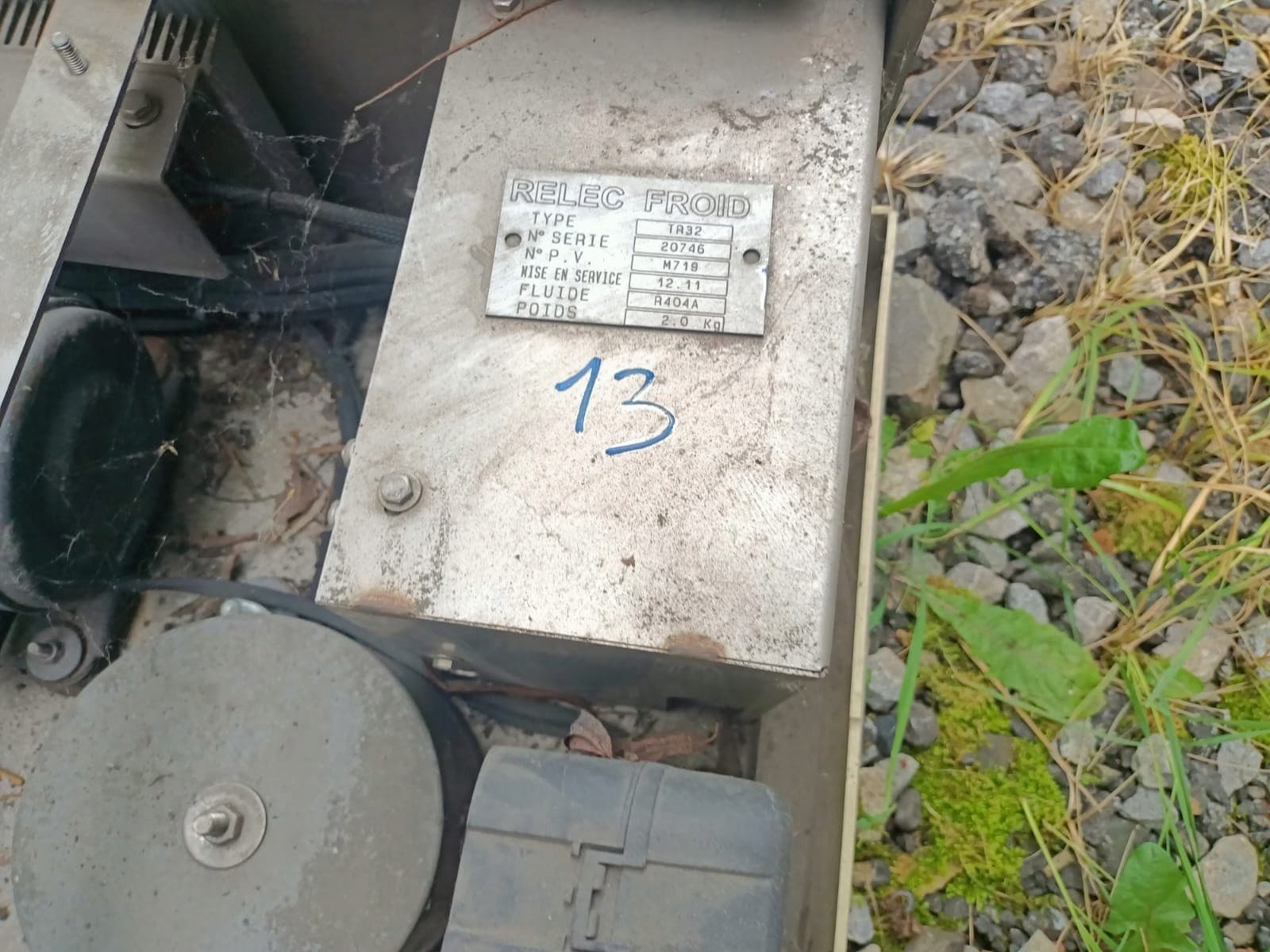 Unidad de Refrigeración Relec Froid TR32 No. 13 usado 6