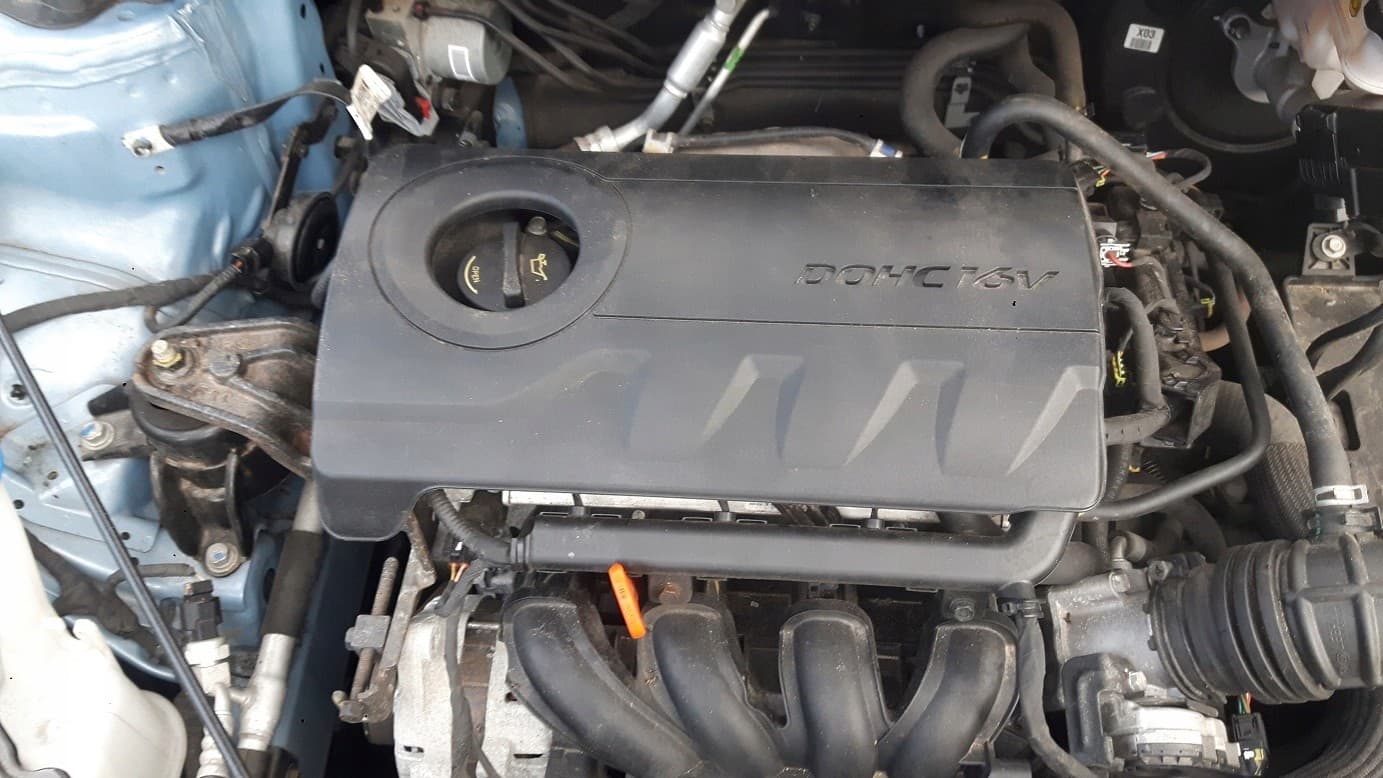 Motor G4LCF 1.4 16V Hyundai i30 II 2015 50,000 km usado 4