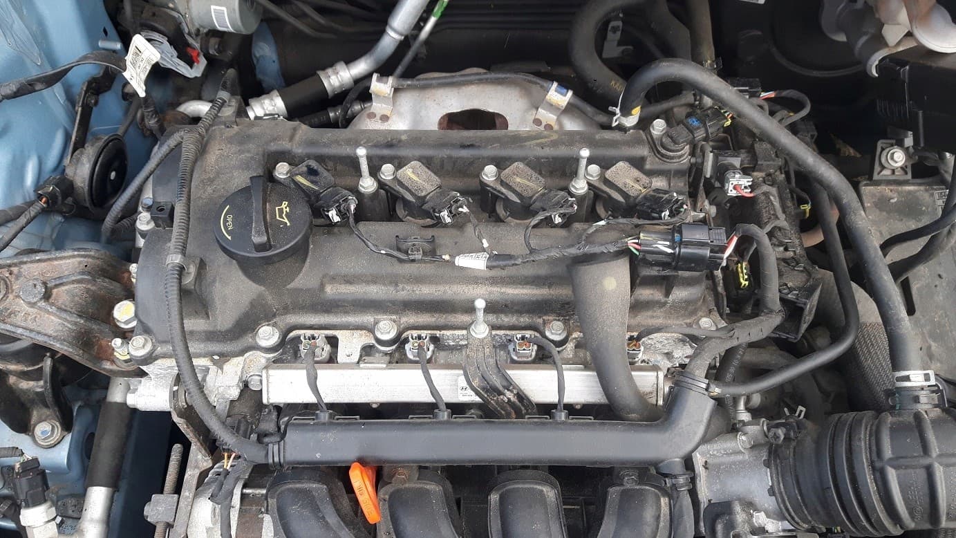 Motor G4LCF 1.4 16V Hyundai i30 II 2015 50,000 km usado 5
