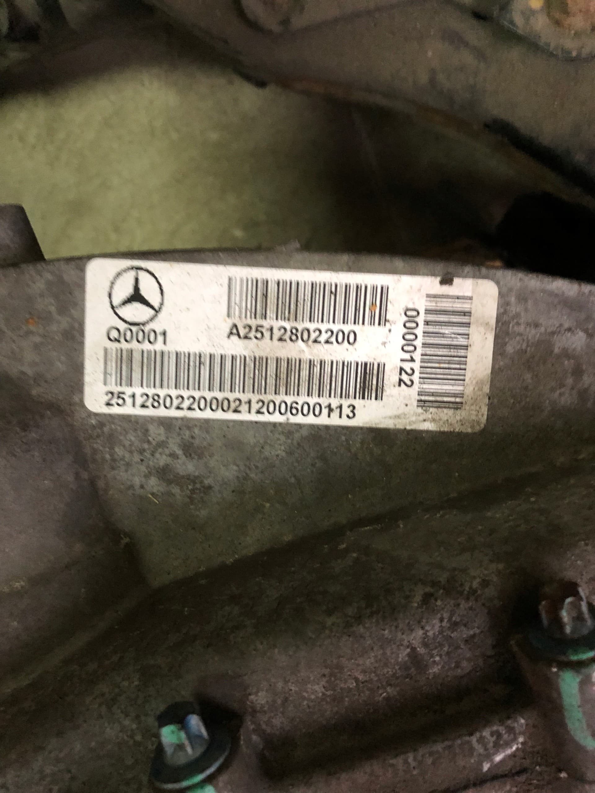 Caja de Cambios Mercedes ML 63 Amg V8 A1662704900 usado 3