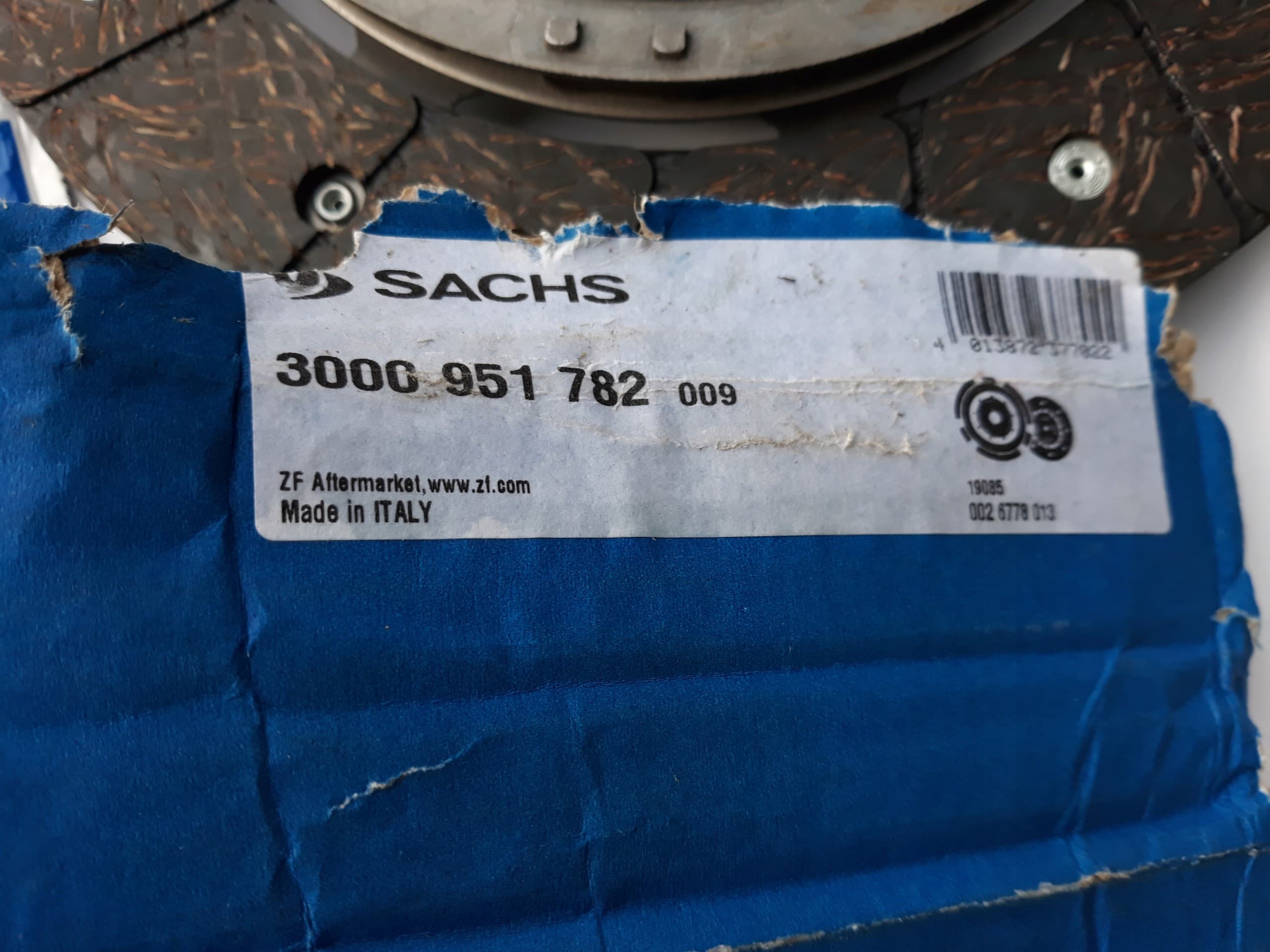 Sachs 3000 951 782 Juego de embrague nuevo 5