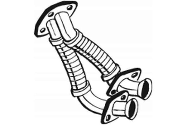 Bosal 730-089 Tubo de escape nuevo