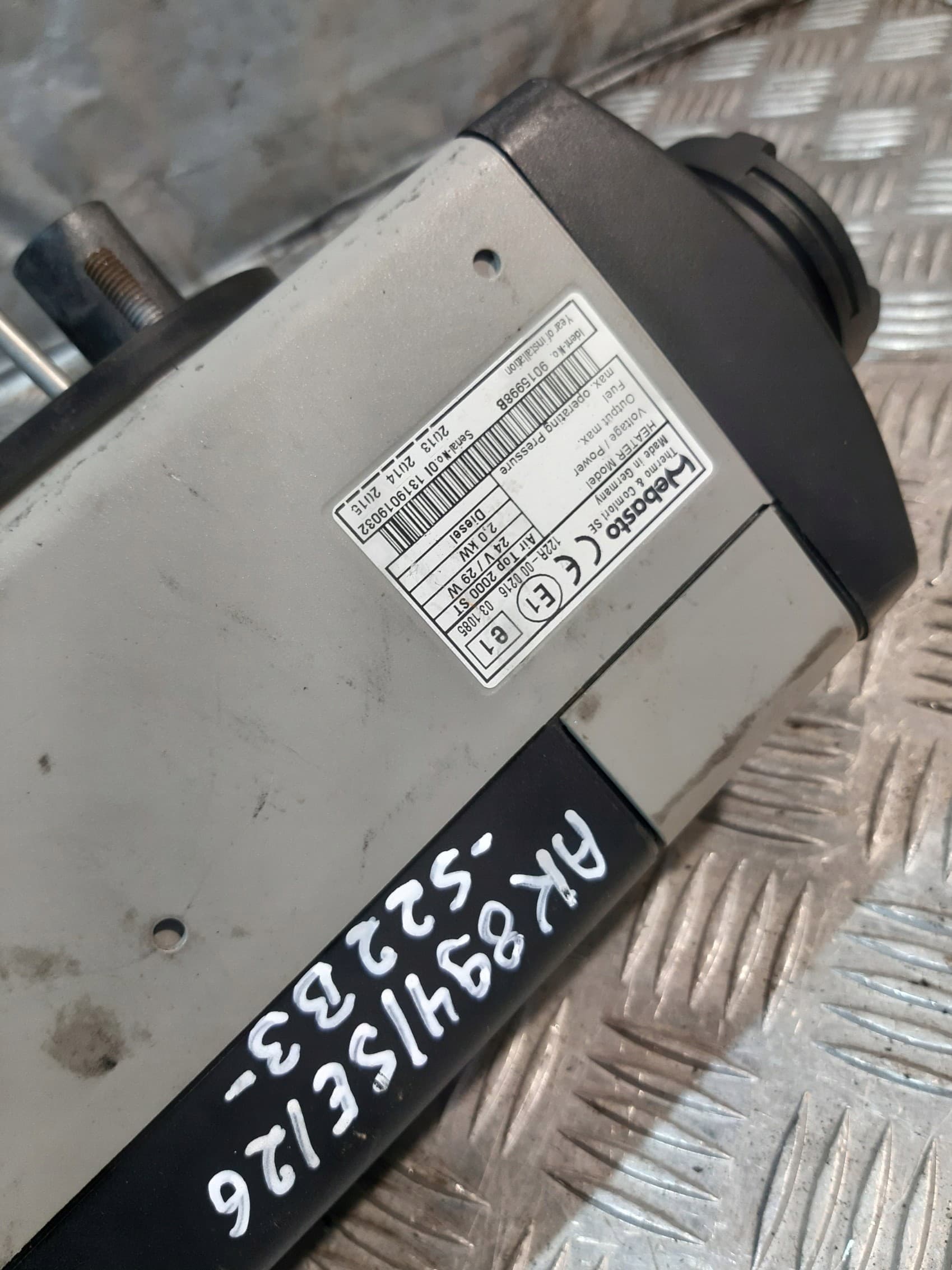 Webasto Dewasto Air Top 2000 ST 24V usado 9