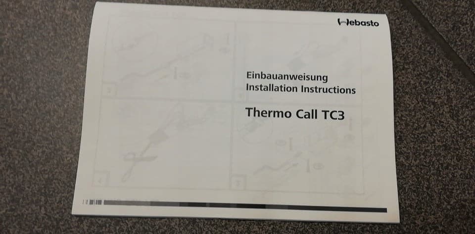 Driver Webasto Thermo Call Tipo TC3 Original nuevo 4