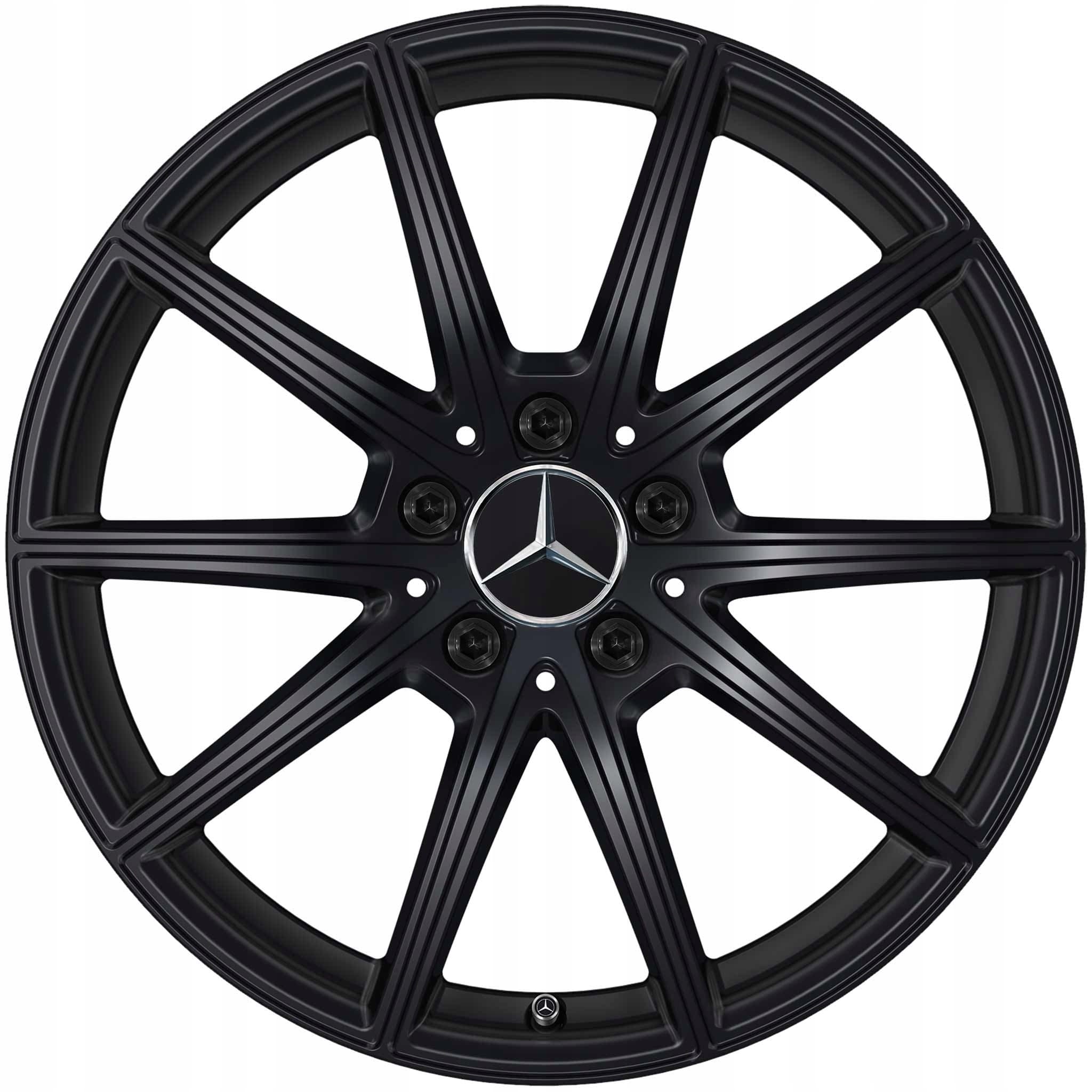 Llantas Originales 6,5J x 18 H2 Negras Mercedes Gla nuevo