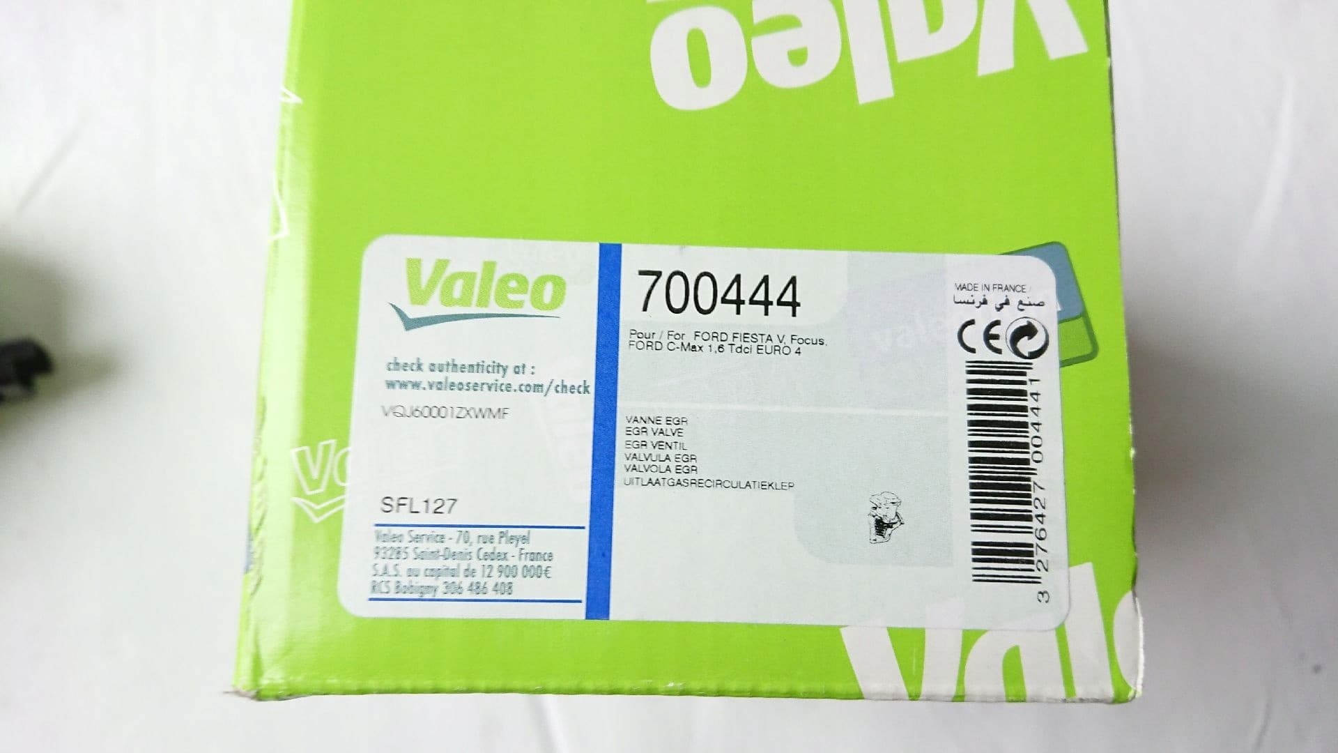 Válvula Agr Valeo 700444 nuevo 5
