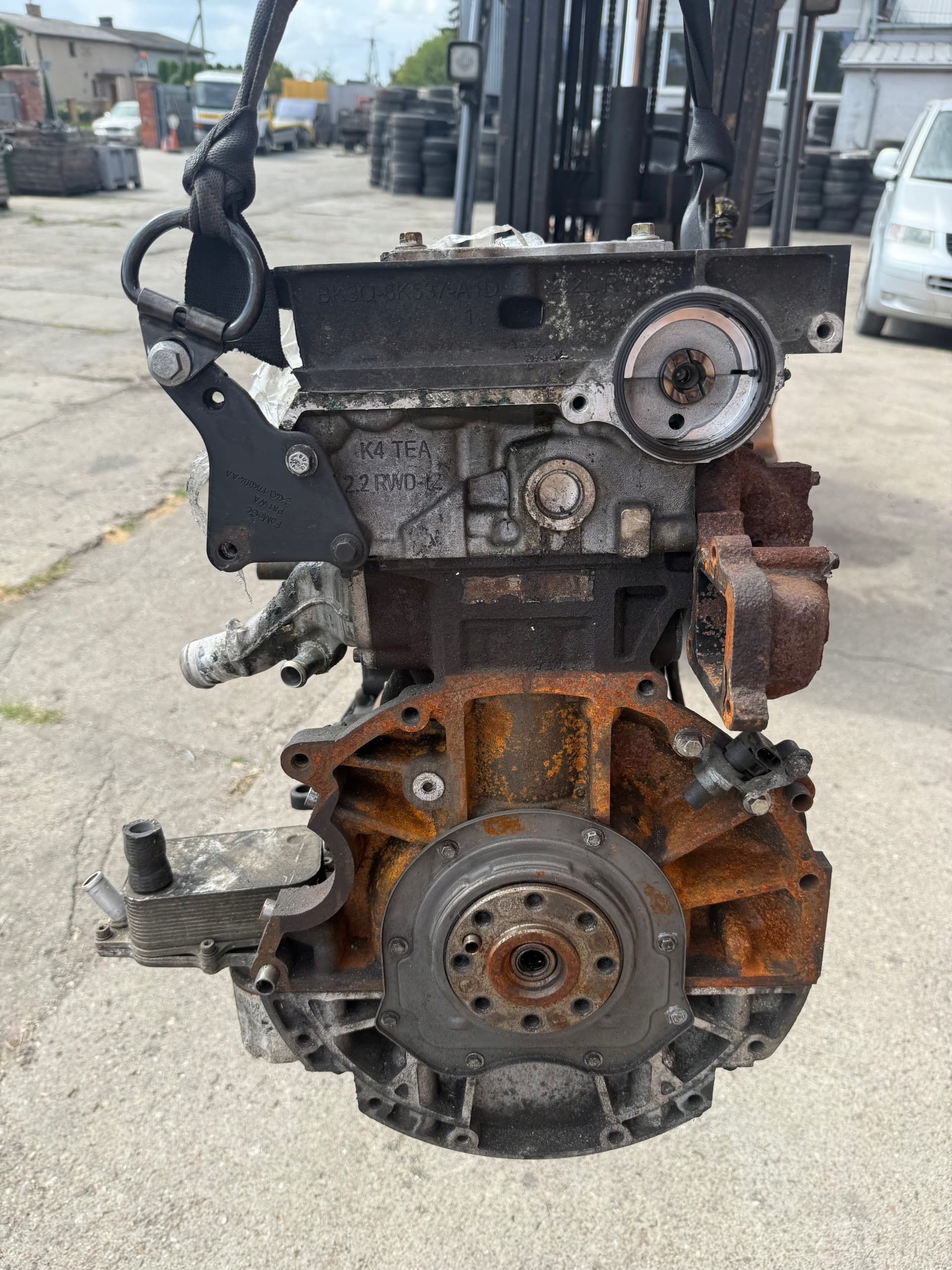 Motor Desmontado Ford Transit MK8 2.2 Euro 5 CVR5 2015- usado
