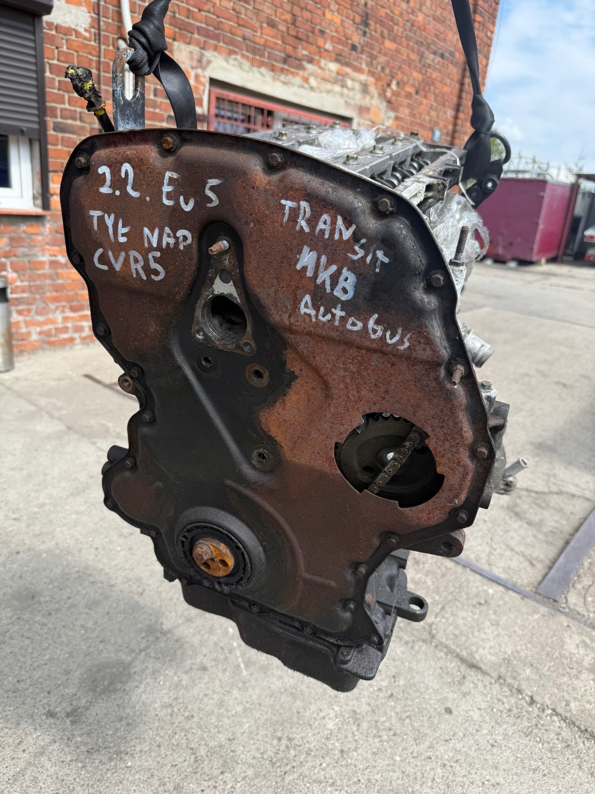 Motor Desmontado Ford Transit MK8 2.2 Euro 5 CVR5 2015- usado 3