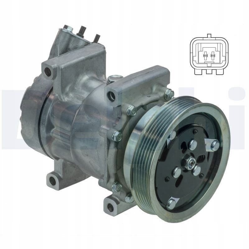 Compresor de aire acondicionado Delphi CS20523 nuevo 2