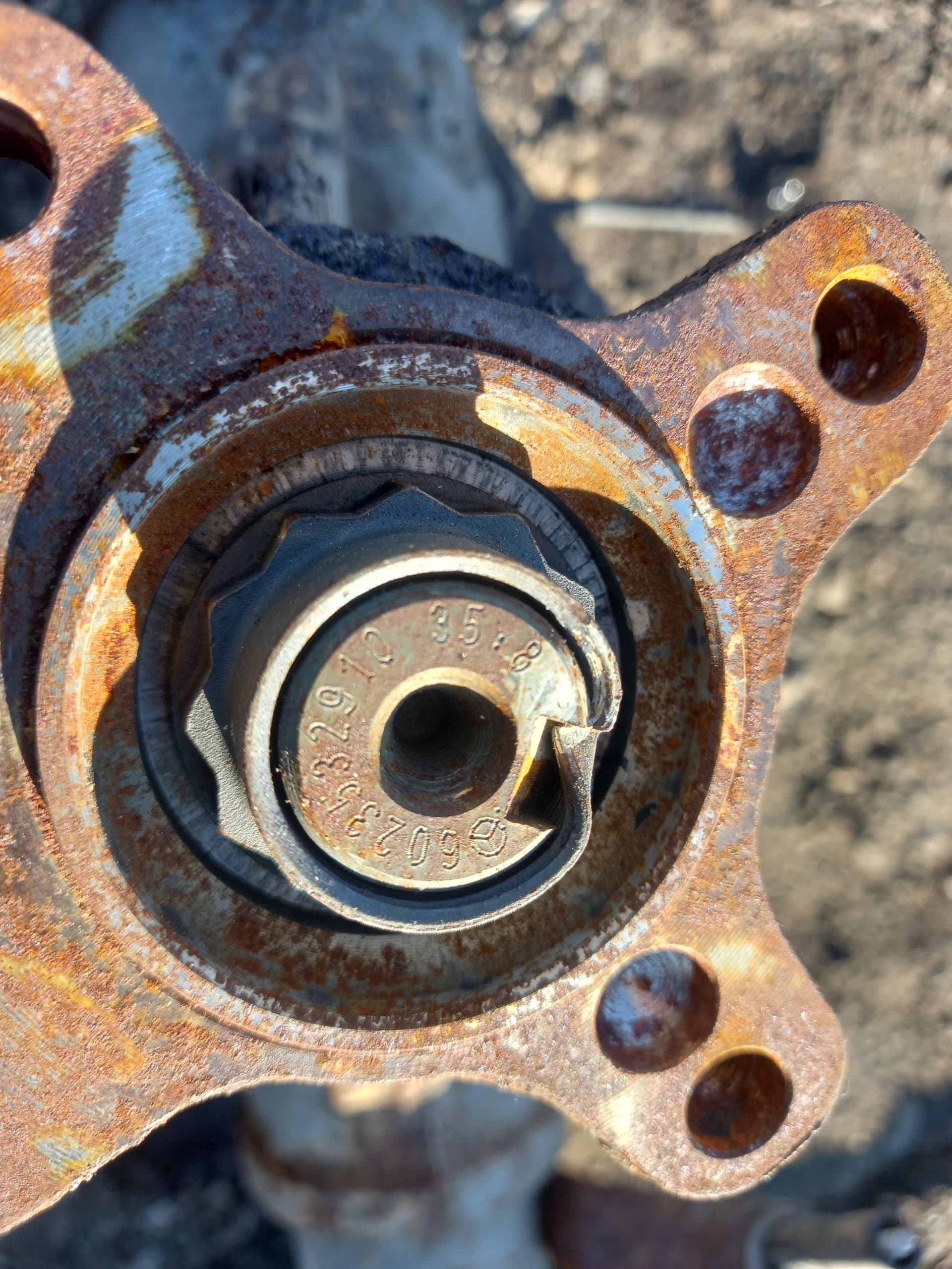 Puente de suspensión trasera diferencial VW LT35 35 8 usado 6