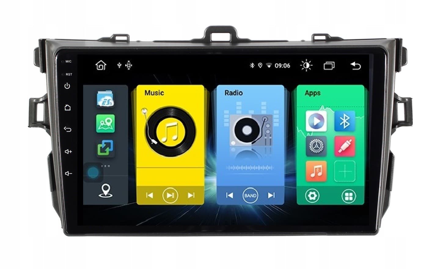 Radio Navegación Toyota Corolla 2006-2012 Android 9 nuevo 5