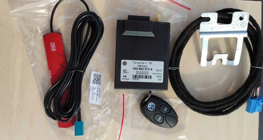 Control remoto Webasto Telestart W-Bus VW T5 usado 3