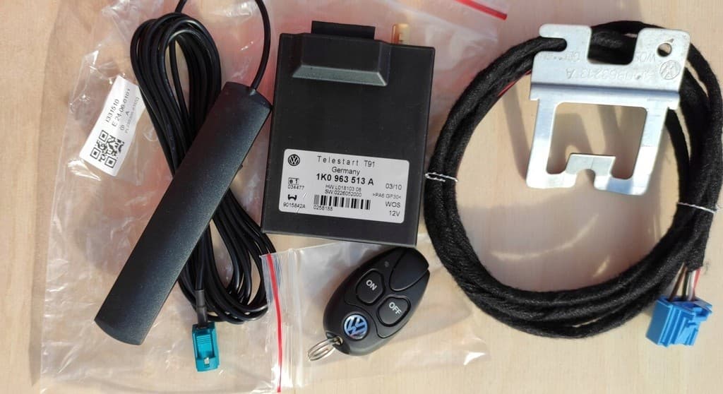 Control remoto Webasto Telestart W-Bus VW T5 usado 5