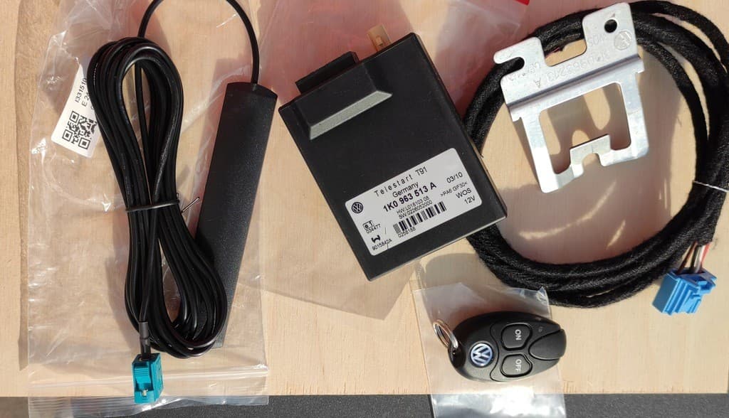 Control remoto Webasto Telestart W-Bus VW T5 usado 8