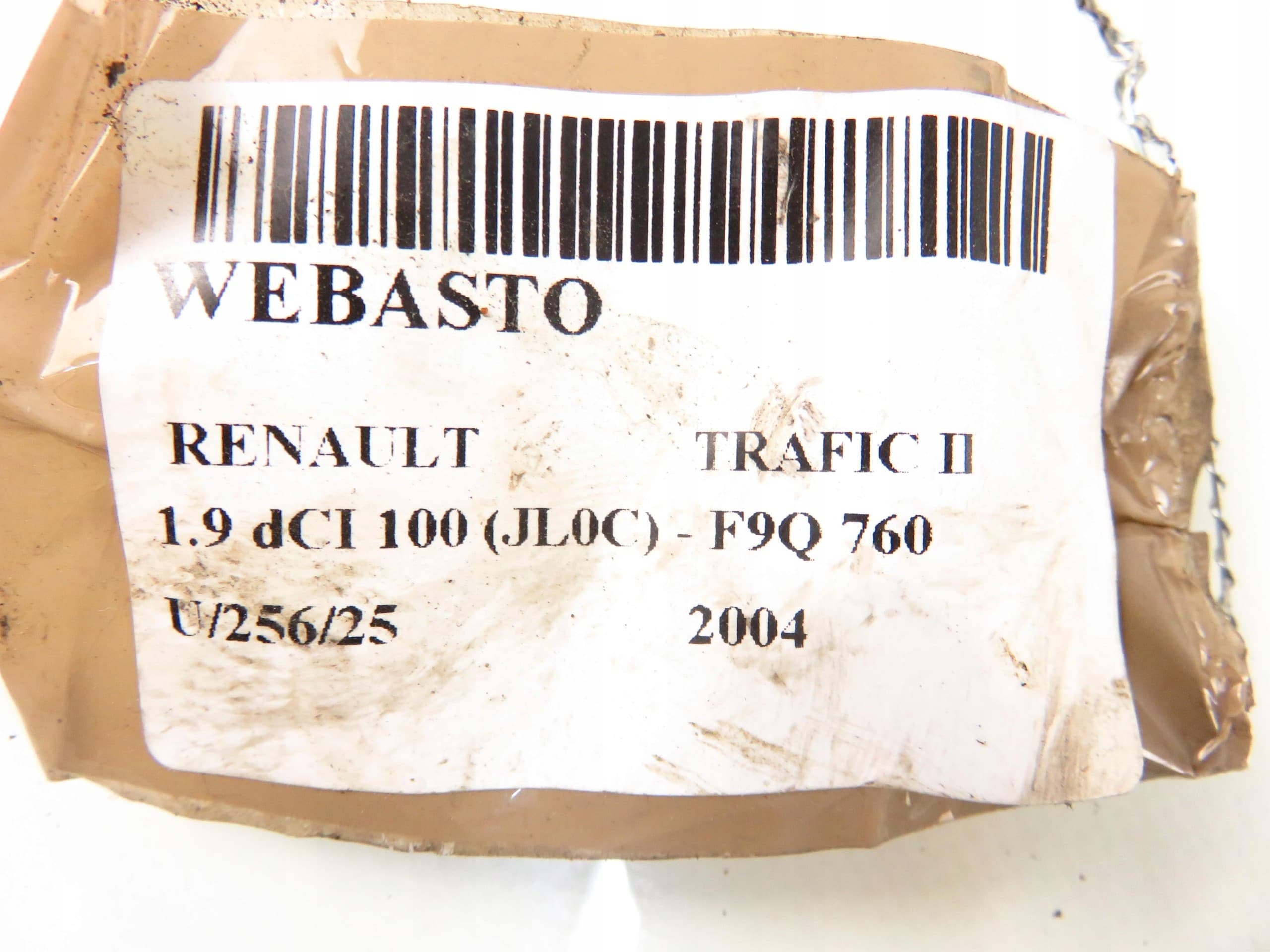 Webasto 010014021085 para Renault Trafic II 1.9 DCI 100 usado 2