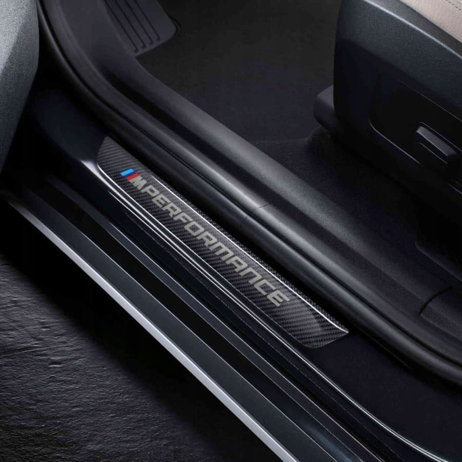 Tira umbral de carbono M para BMW nuevo
