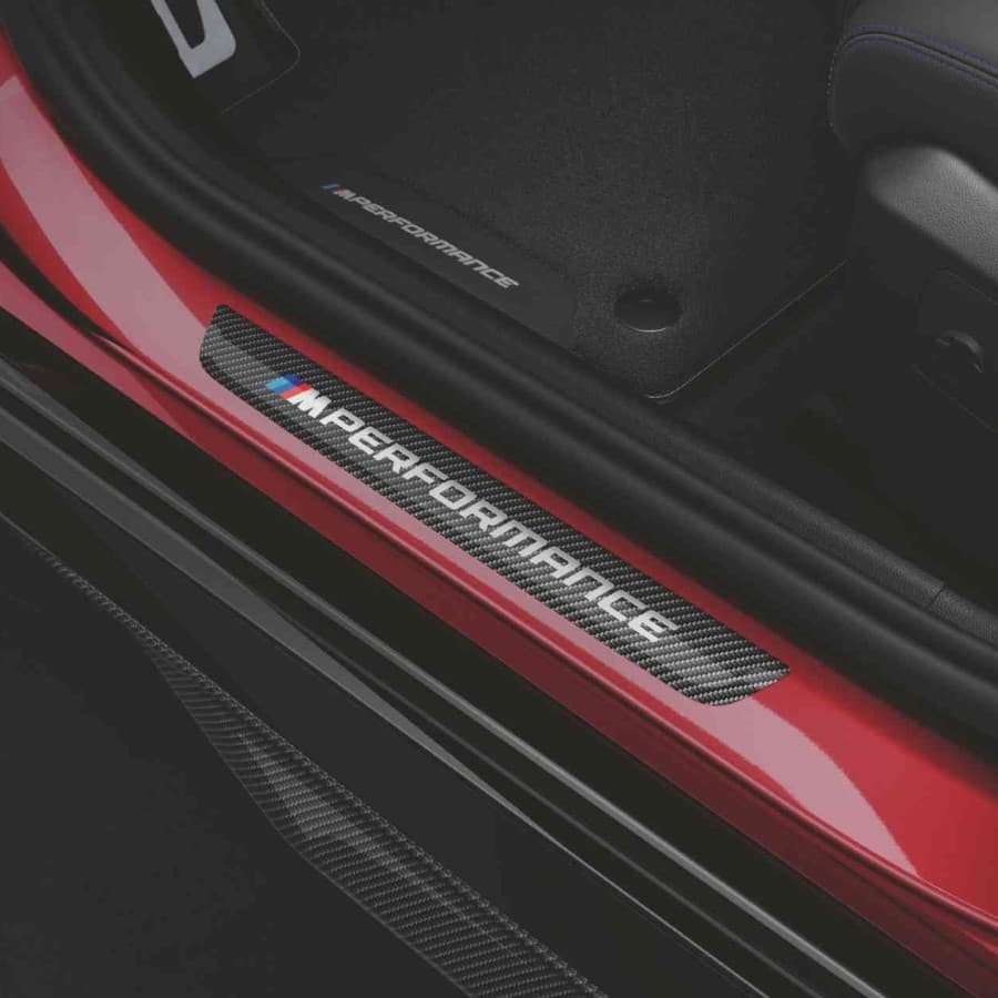Tira umbral de carbono M para BMW nuevo 2