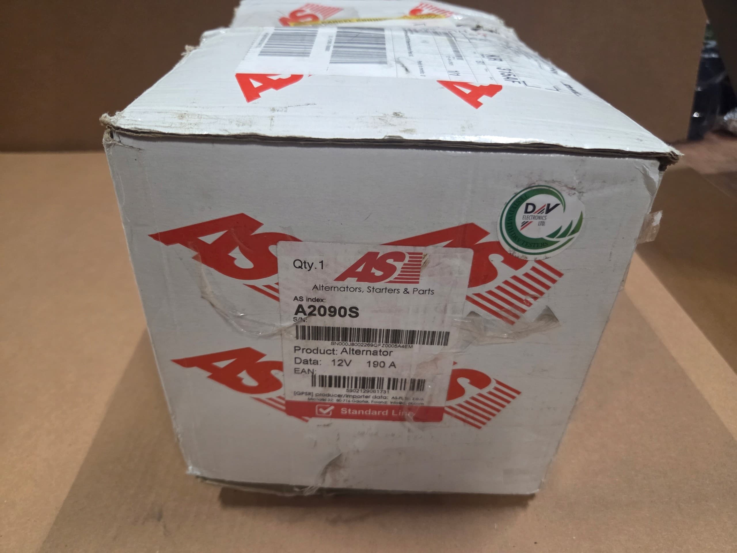 Alternador As-Pl A2090S nuevo