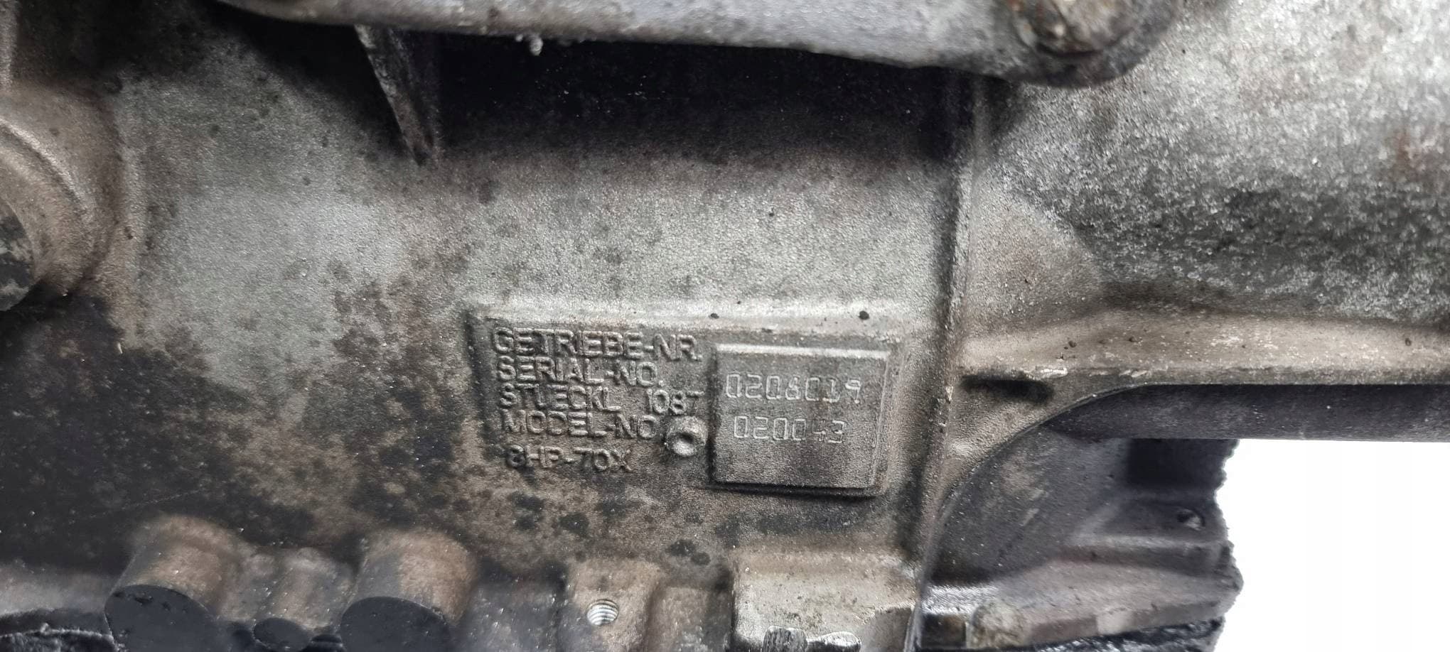 Caja de Cambios GA8HP-70Z 3.0 D 306 CV BMW 740D Xdrive usado 9