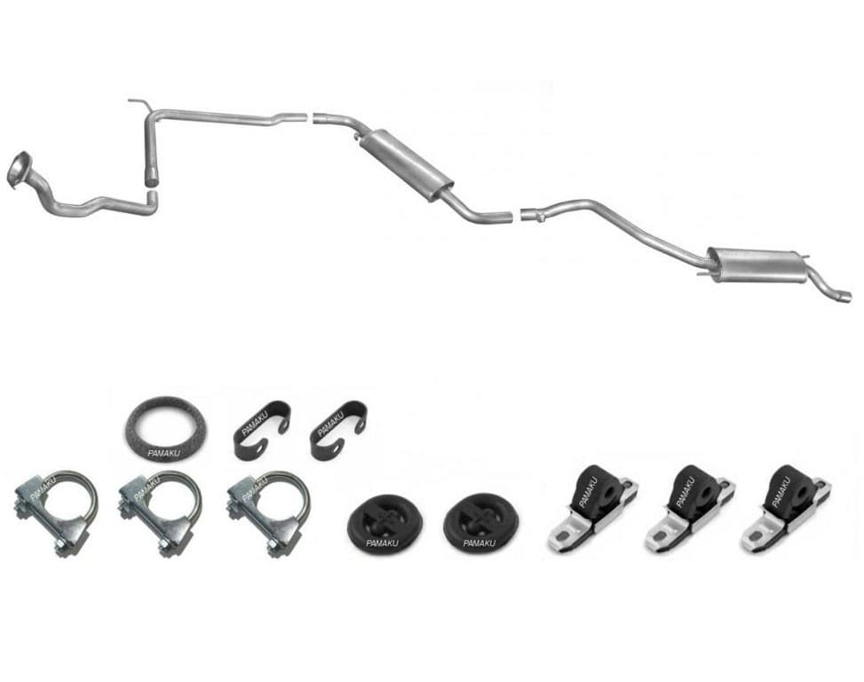Sistema de Escape Completo VW T4 1.9-2.4D 1990-1995 Trasero nuevo