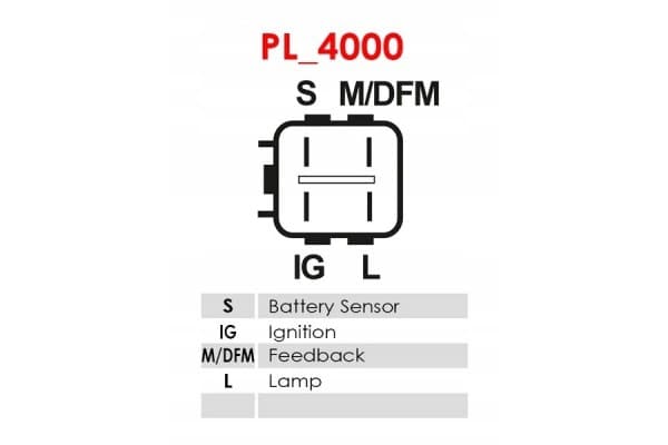 Alternador As-Pl A6150 usado 5