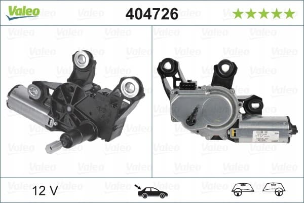 Motor limpiaparabrisas Valeo 404726 nuevo 4