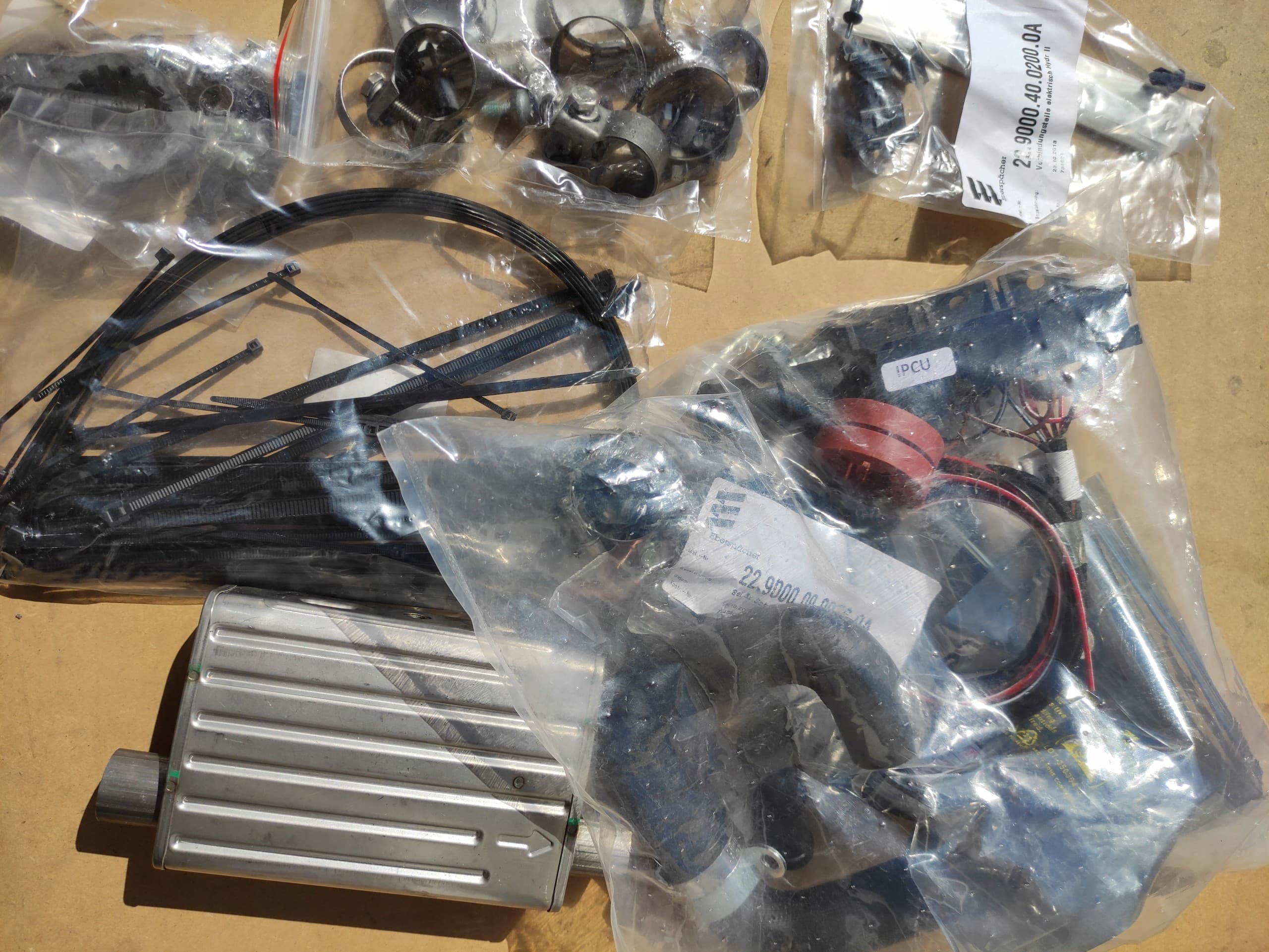 Kit de montaje Eberspacher para Opel Astra nuevo 7