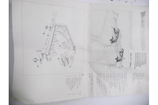 Portaesquís VW Golf II VR6 191071129D nuevo 8