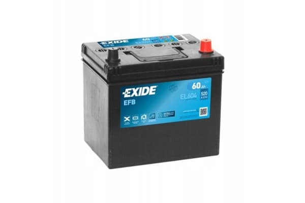 Batería Exide Start Stop Efb 60Ah 520A P usado