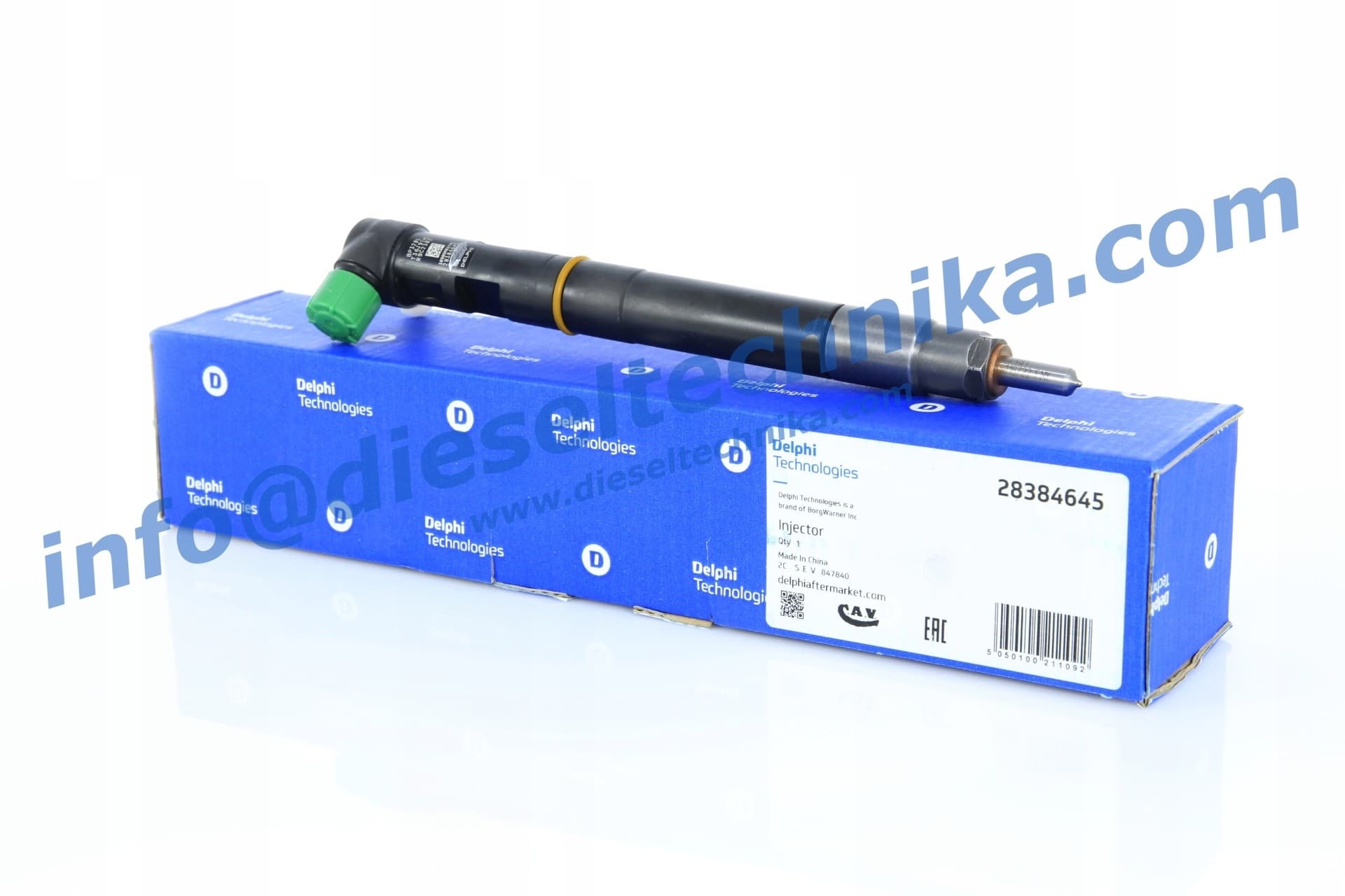Inyector de Combustible Delphi 28384645-12B1 nuevo 2