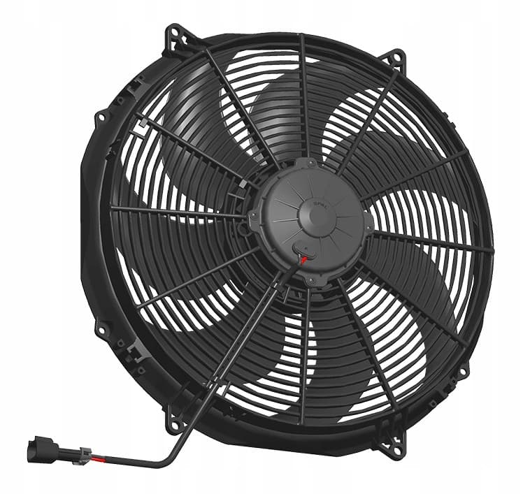Ventilador Spal VA33-BP71/Ll-65A 385mm Succión 24V nuevo 2