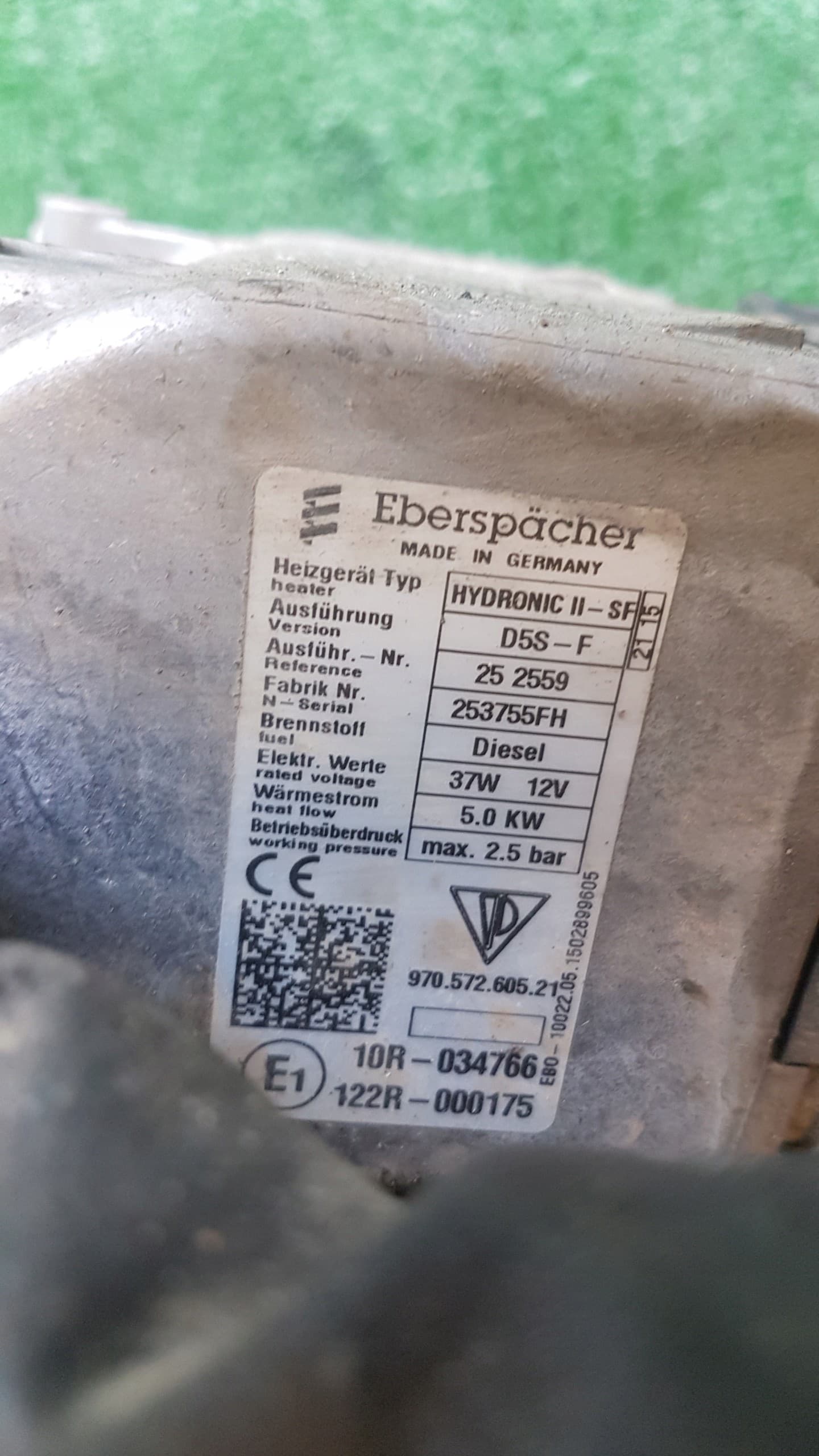 Webasto para Porsche Panamera usado 3