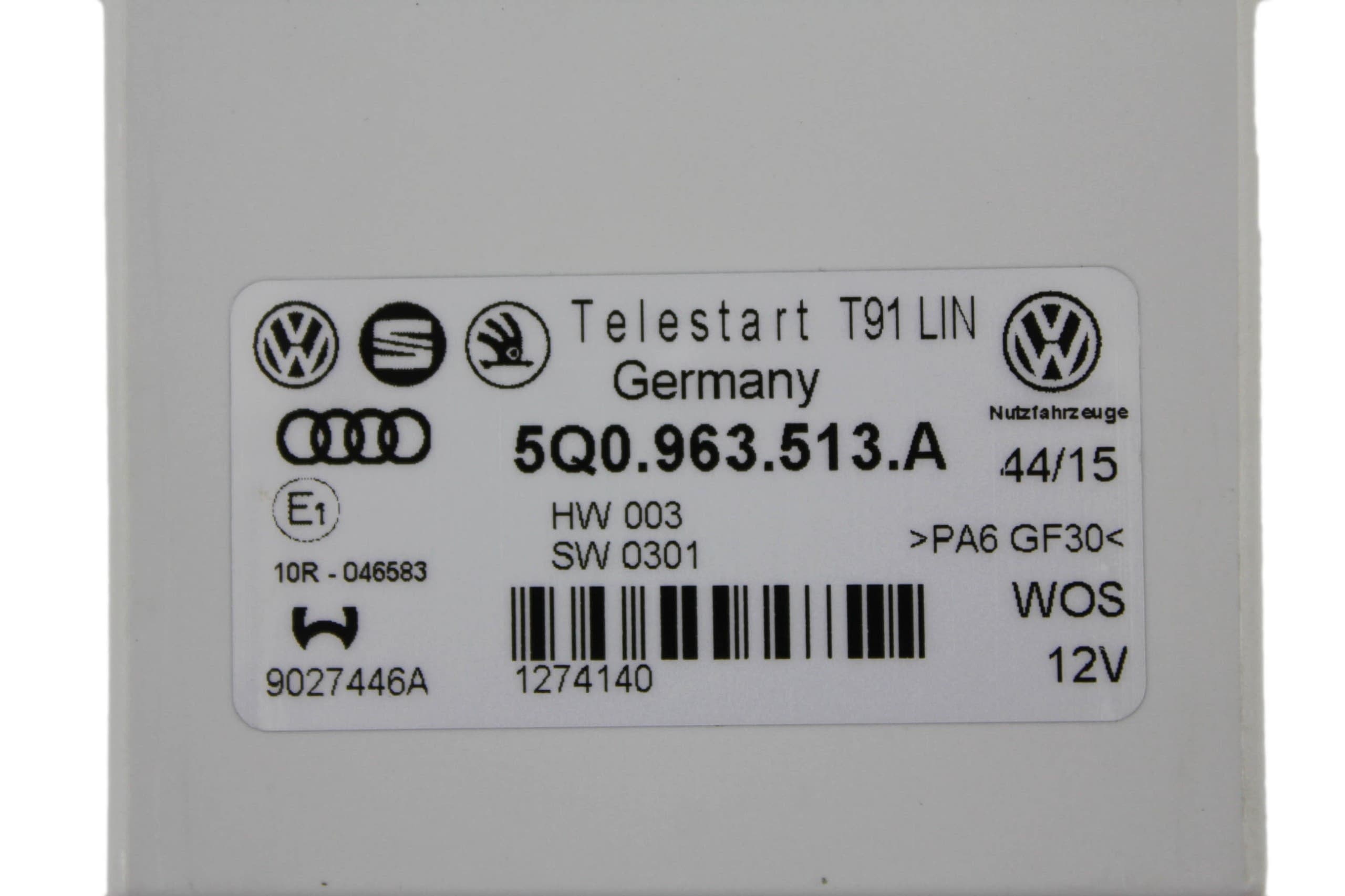 Módulo Telestart Webasto VwAG 5Q0963513A nuevo 4