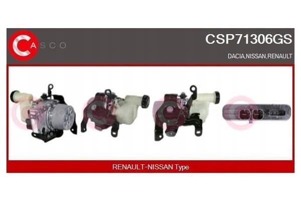Bomba de dirección asistida CSP71306GS Casco nuevo 2