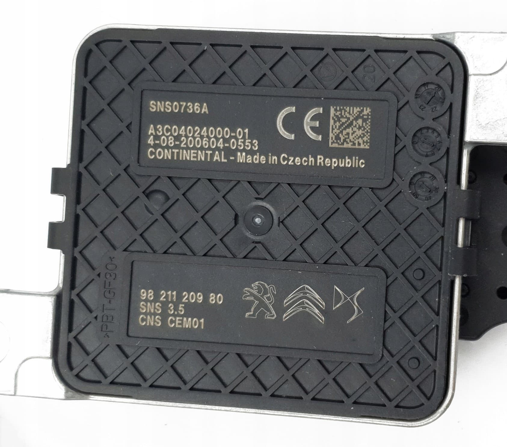 Sensor de óxido nítrico NOx original Citroën OE 9821120980 nuevo 2
