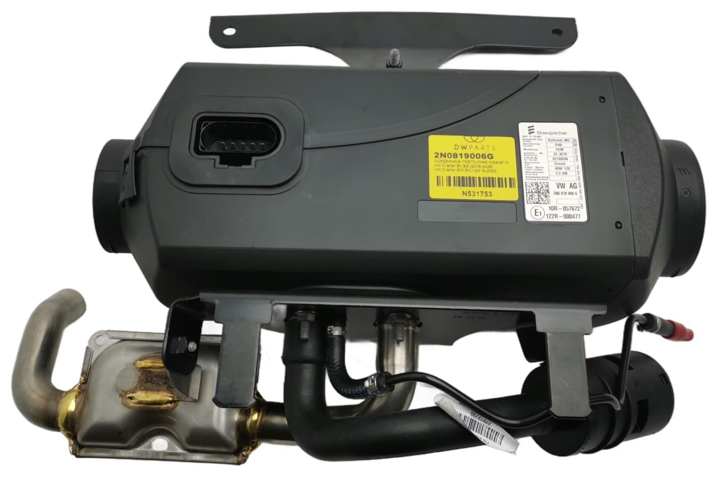 Calefactor estacionario Webasto VW Crafter 2N0819006G nuevo 2