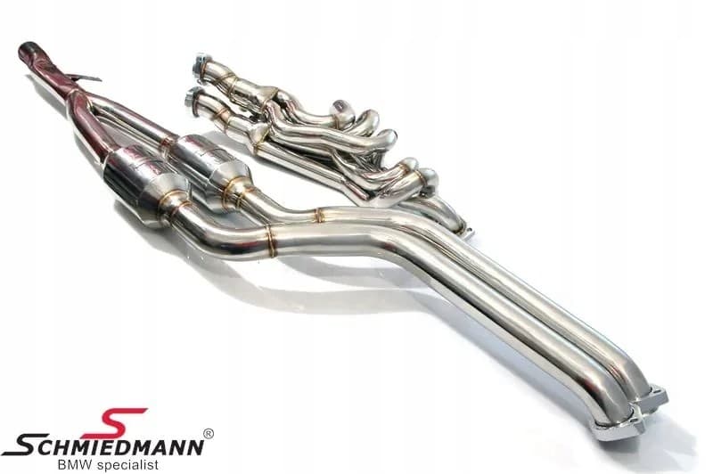 Colector de escape deportivo Schmiedmann BMW E39 M52TU/M54 nuevo 3