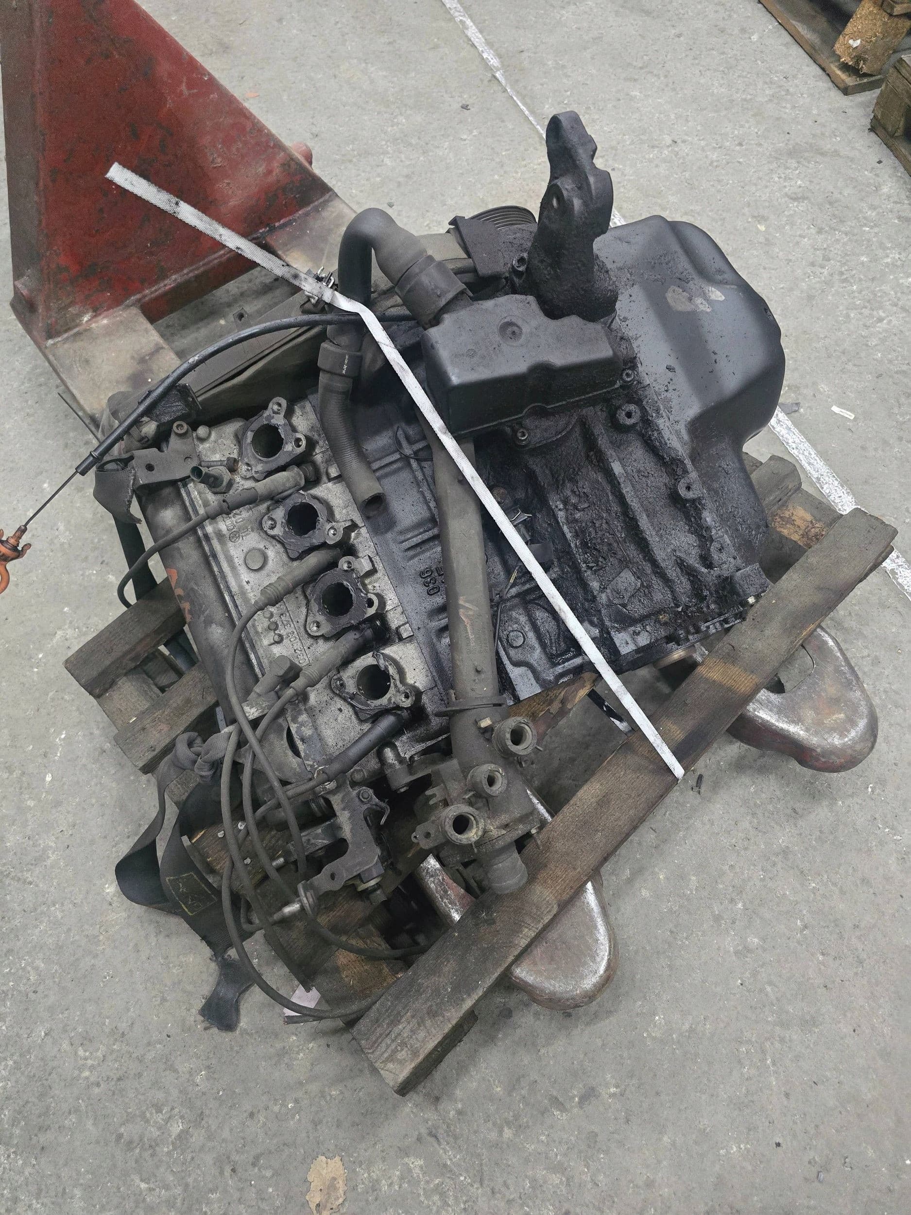 Motor de gasolina 1.6 Alm para VW Skoda Seat usado 3