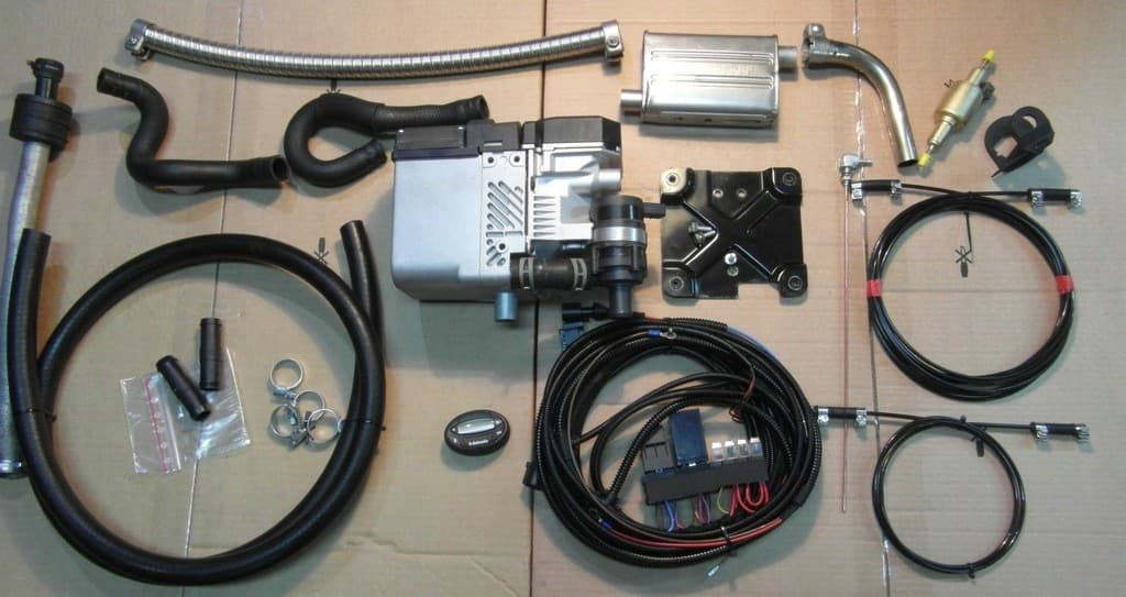Set Universal de Calefacción Webasto 5KW Diésel con Reloj reacondicionado 3