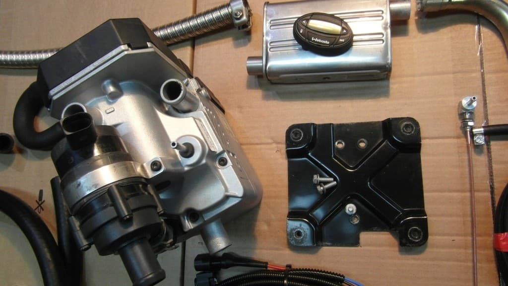 Set Universal de Calefacción Webasto 5KW Diésel con Reloj reacondicionado 7