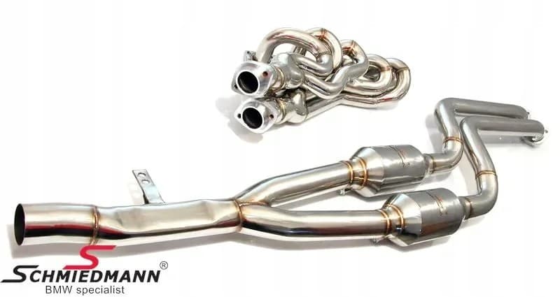 Colector de escape deportivo Schmiedmann BMW E39 M52TU/M54 nuevo 2