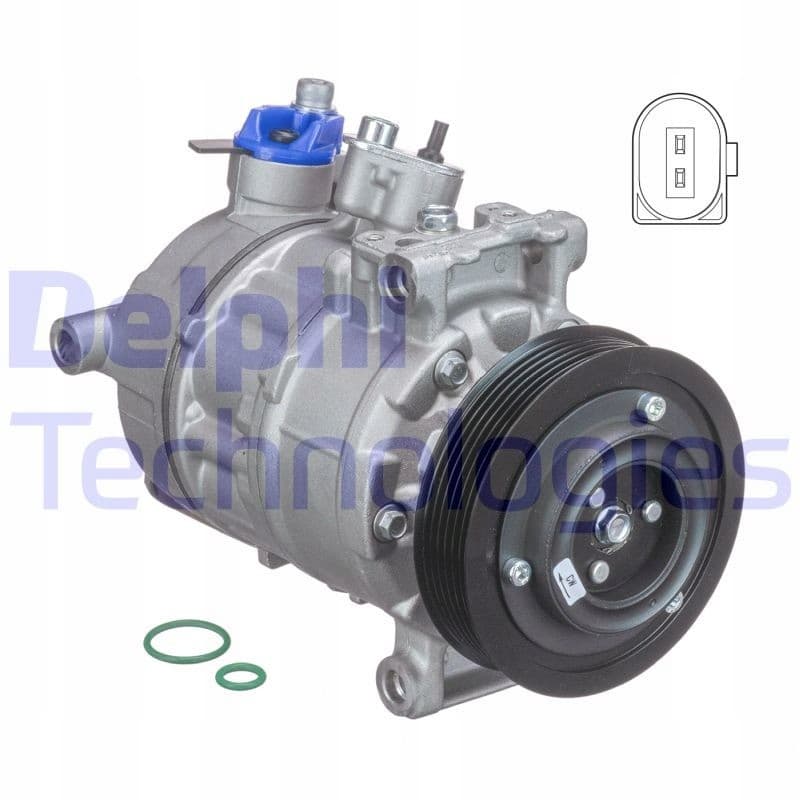 Compresor de aire acondicionado Delphi TSP0155997 nuevo 10