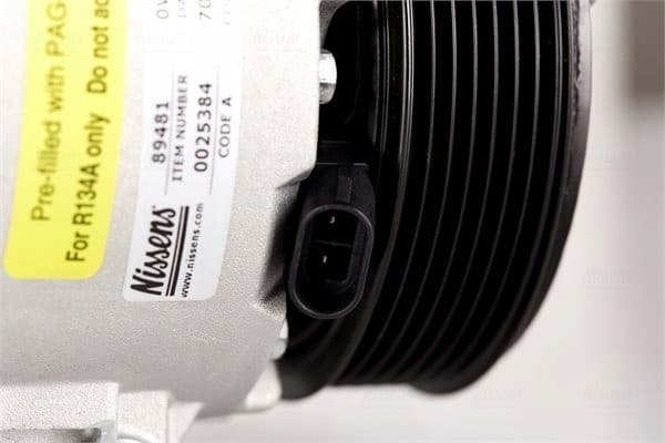 Compresor de aire acondicionado Nissens 89481 nuevo 6